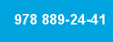 978 889-24-41 978 889-24-41